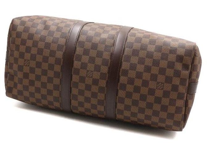 Louis Vuitton Borsa da viaggio Keepall Bandoulière Damier Ebene Multicolore - vista 6