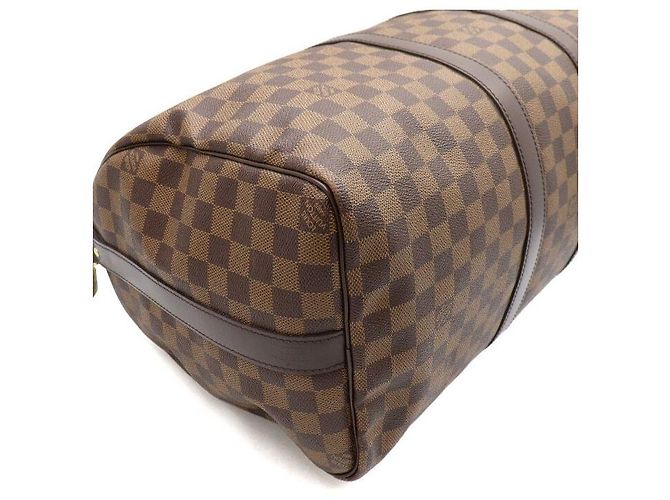 Louis Vuitton Borsa da viaggio Keepall Bandoulière Damier Ebene Multicolore - vista 7