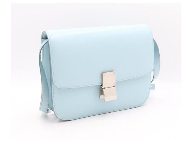 Classic Box Céline Borsa a spalla e borsa crossbody classica in pelle di vitello medio - vista 3