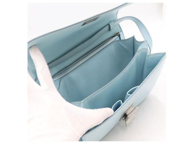 Classic Box Céline Borsa a spalla e borsa crossbody classica in pelle di vitello medio - vista 5
