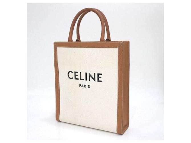 Cabas Céline Piccola borsa tote verticale e borsa a spalla Marrone - vista 2