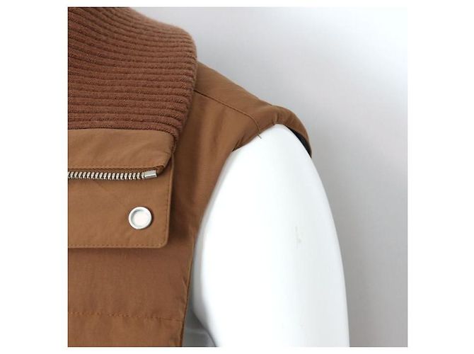 Market Hermès Gilet imbottito da uomo marrone - vista 3