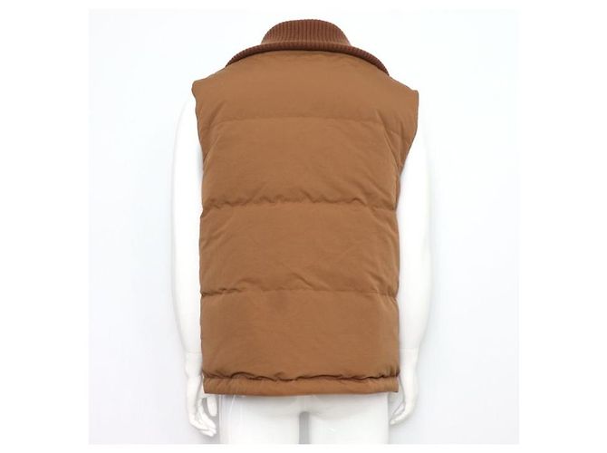 Market Hermès Gilet imbottito da uomo marrone - vista 4
