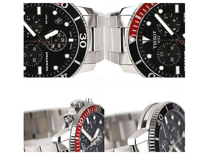 Tissot Cronógrafo em aço SeaStar Quartz Multicor - vista 6