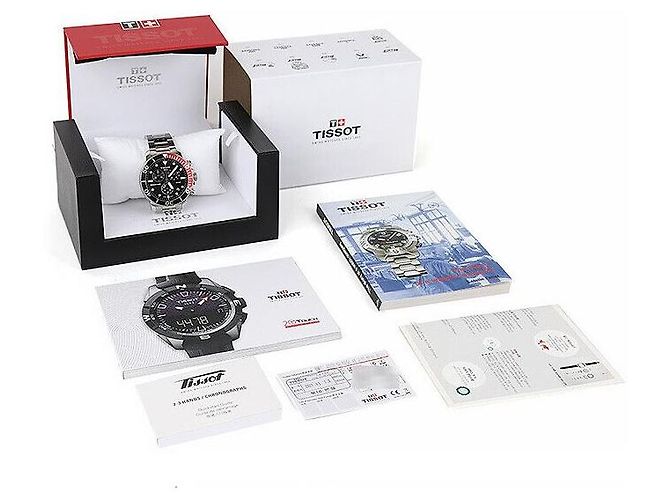 Tissot Cronógrafo em aço SeaStar Quartz Multicor - vista 7