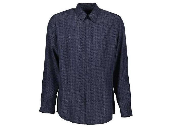 Fendi Camisa de Seda FF Karligraphy - vista 3