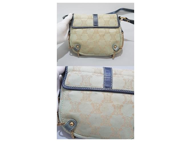 Céline Borsa crossbody Blason Argento - vista 5