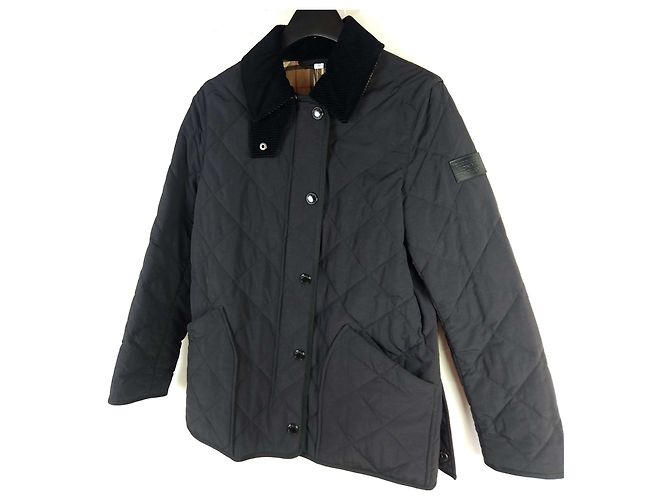 Burberry Diamantsteppjacke Schwarz - Ansicht 2