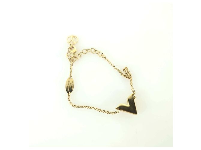 Louis Vuitton Pulsera Esencial Dorado - vista 3