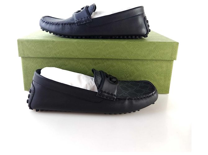 Gucci Mocassino da guida intrecciato Multicolore - vista 2