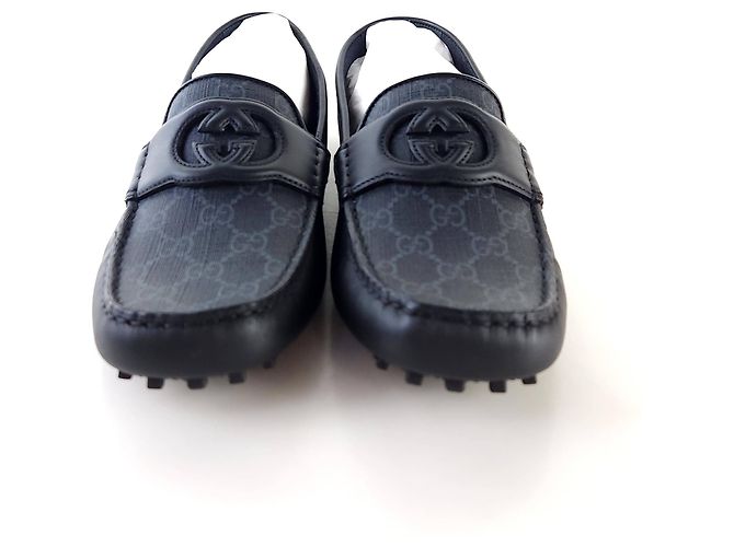 Gucci Mocassino da guida intrecciato Multicolore - vista 5