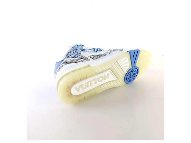 Louis Vuitton Sneakers Trainer Swarovski Arancione - vista 6