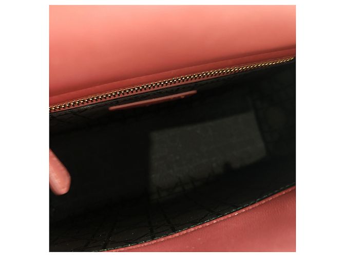Dior Borsa Tote Cannage ABC Lady a tracolla Rosso - vista 7