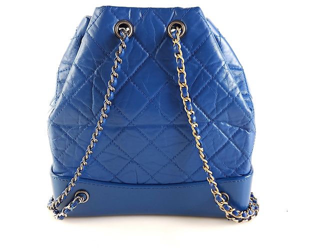 Chanel Gabrielle Rucksack Blau - Ansicht 3