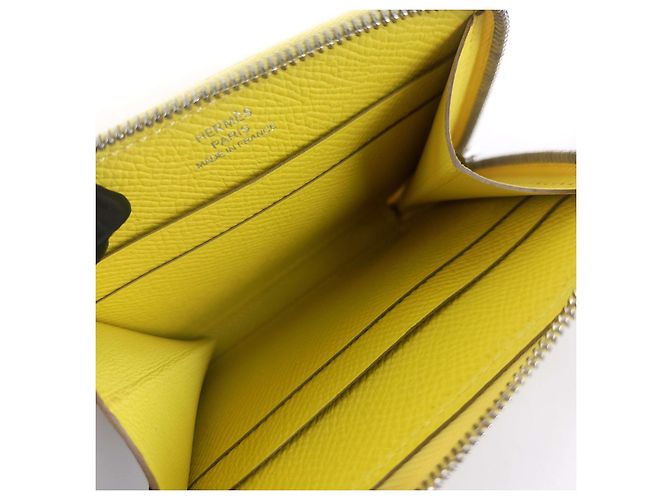 Hermès Billetera clásica con cremallera Ajob Appsong Dorado - vista 5