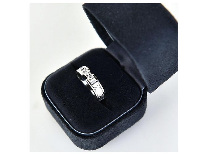 Tiffany & Co Atlas Diamant Weißgoldring - Ansicht 2