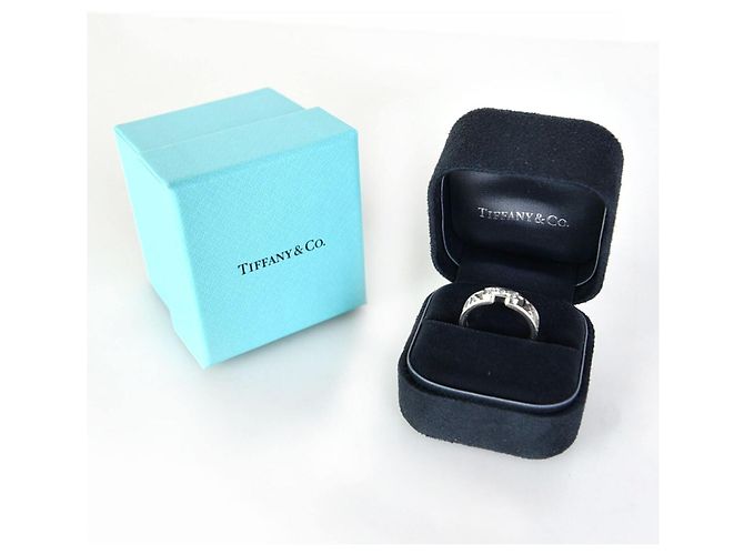 Tiffany & Co Atlas Diamant Weißgoldring - Ansicht 5