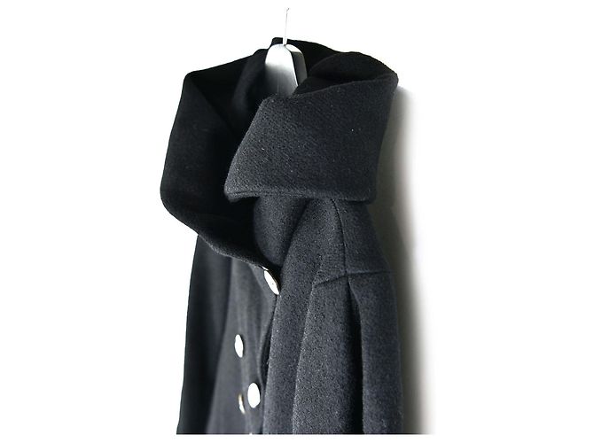 Louis Vuitton Abrigo de medio botón doble Negro - vista 3