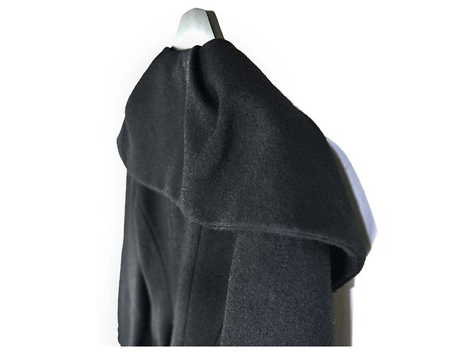 Louis Vuitton Abrigo de medio botón doble Negro - vista 5