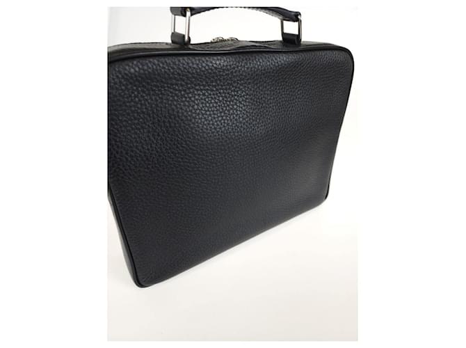 Louis Vuitton Borsa da viaggio Taurillon Shadow Monogram Nero - vista 6