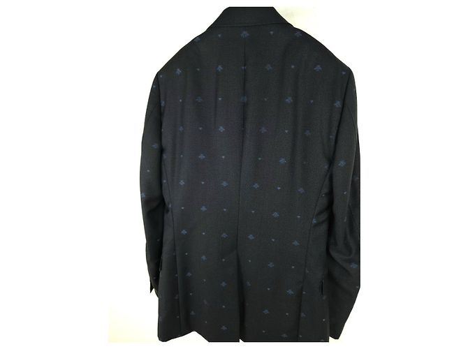 Gucci Giacca Blazer Ricamata con Api - vista 4