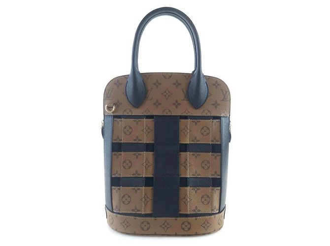 Louis Vuitton Borsa a spalla Tresor Monogramma Inverso Multicolore - vista 5