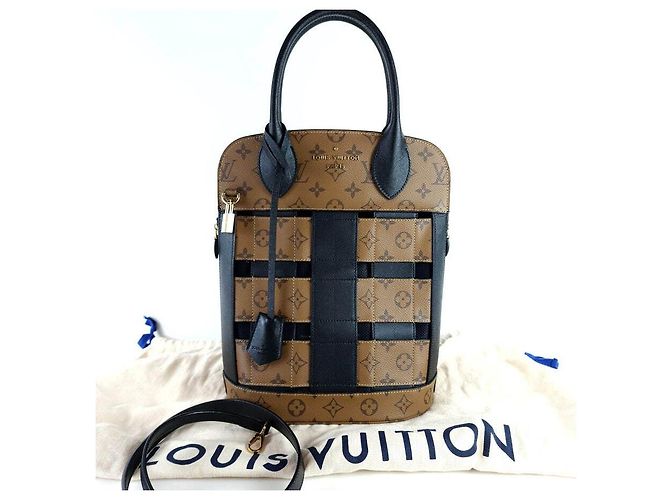 Louis Vuitton Borsa a spalla Tresor Monogramma Inverso Multicolore - vista 8