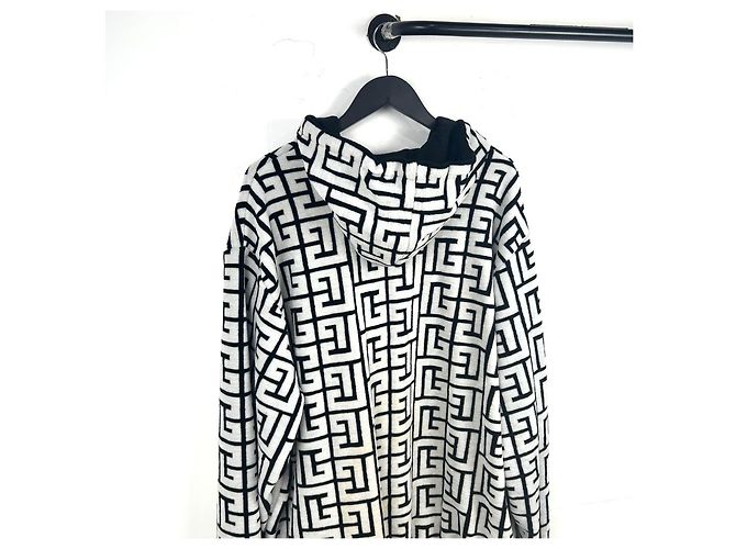 Balmain Hoodie aus Wollmischung mit Monogramm Mehrfarben - Ansicht 5