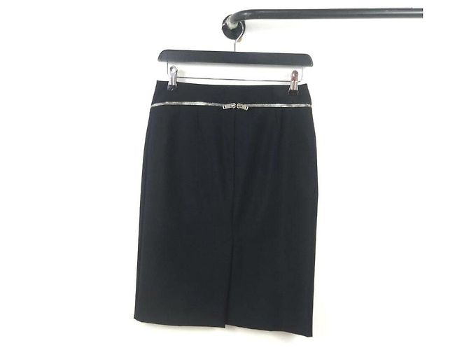 Givenchy Gonna con dettaglio zip Nero - vista 3