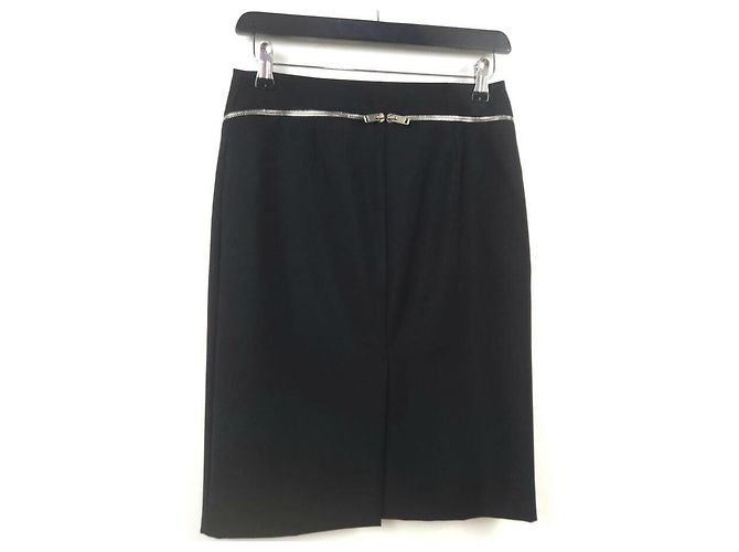 Givenchy Gonna con dettaglio zip Nero - vista 4