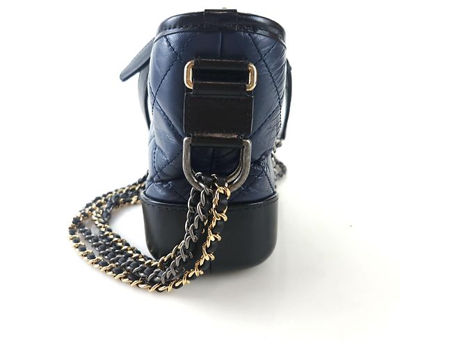 Chanel Borsa Hobo Gabrielle Borsa a Spalla Borsa Crossbody Nero - vista 2