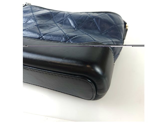 Chanel Borsa Hobo Gabrielle Borsa a Spalla Borsa Crossbody Nero - vista 4
