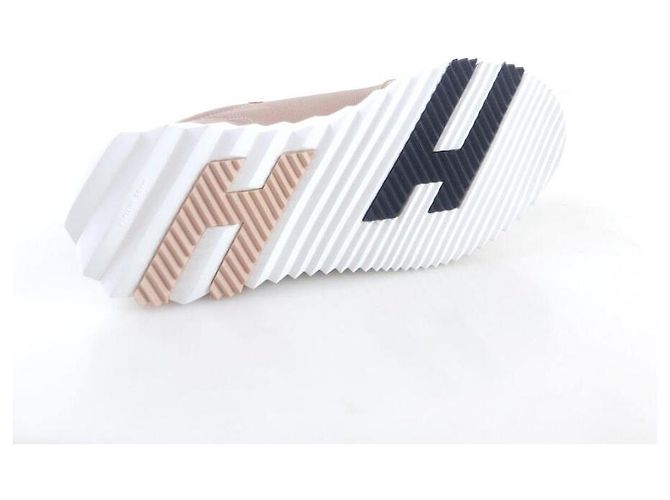 Hermès Leder Bouncing Sneakers Mehrfarben - Ansicht 6