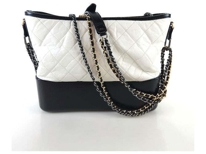 Chanel Borsa Hobo Gabrielle Borsa a Spalla Borsa Crossbody Multicolore - vista 4