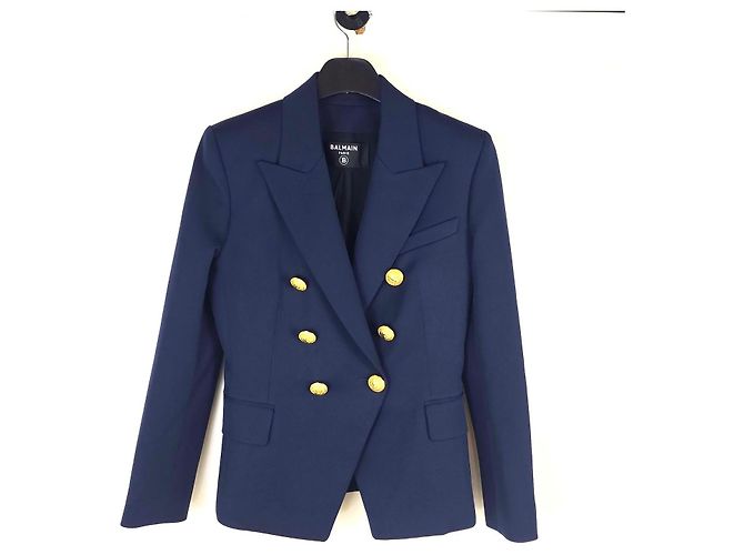 Balmain Giacca in lana doppiopetto - vista 2