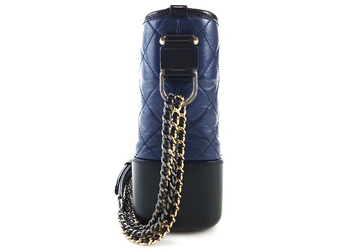 Chanel Borsa a spalla Hobo Gabrielle Nero - vista 3