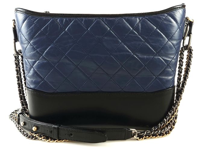 Chanel Borsa a spalla Hobo Gabrielle Nero - vista 4