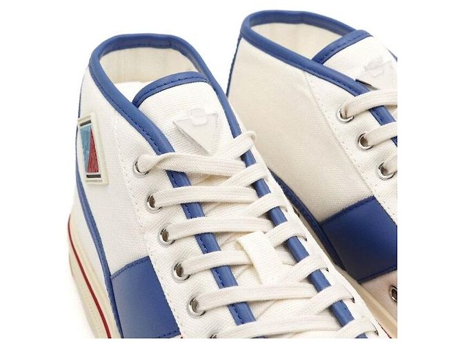Bottega Veneta Sneakers da uomo Elliot mid-top con lacci - vista 5