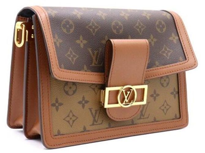 Louis Vuitton Borsa a spalla e crossbody Dolphin MM in tela monogram per donne - vista 3