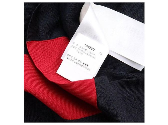 Louis Vuitton Pullover für Damen mit geprägtem Monogramm und goldener Kettendekoration Schwarz - Ansicht 6