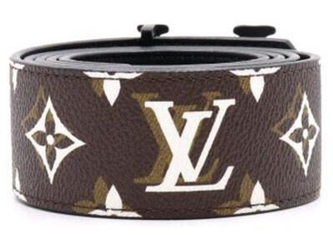 Louis Vuitton Reversible Monogram Canvas Belt Brown - view 3
