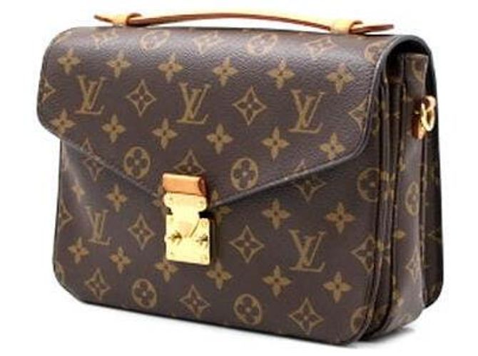 Louis Vuitton Borsa tote e borsa a tracolla Pochette Metis Monogram Multicolore - vista 3