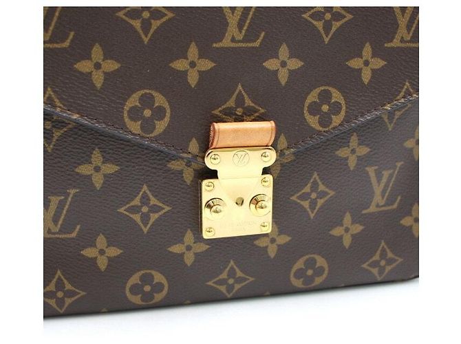 Louis Vuitton Borsa tote e borsa a tracolla Pochette Metis Monogram Multicolore - vista 4