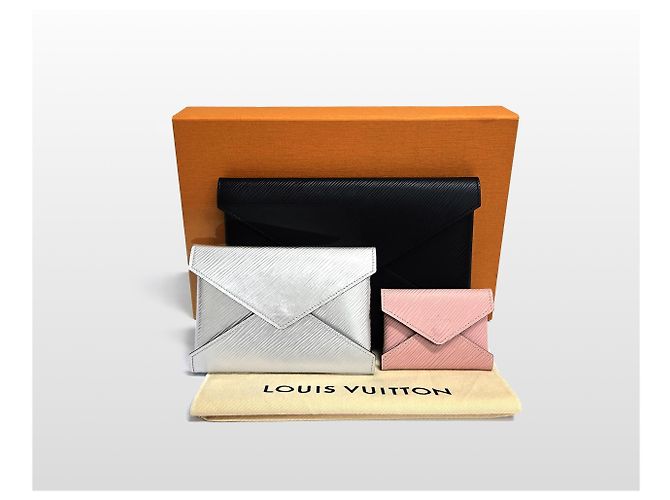 Organizer Louis Vuitton Set di Clutch Kirigami Epi Multicolore - vista 18
