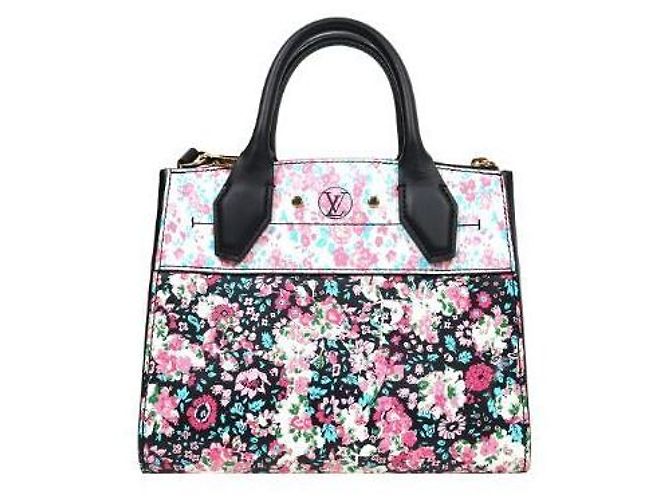 Louis Vuitton Mini bolsa tote City Steamer com padrão floral Multicor - vista 3