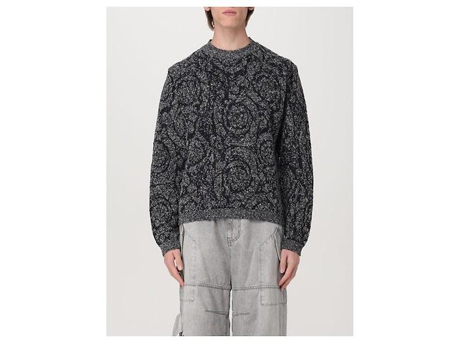 Versace Cable Knit Sweater - view 4