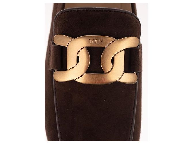Tod's Mocassini Kate in scamosciato Nero - vista 6