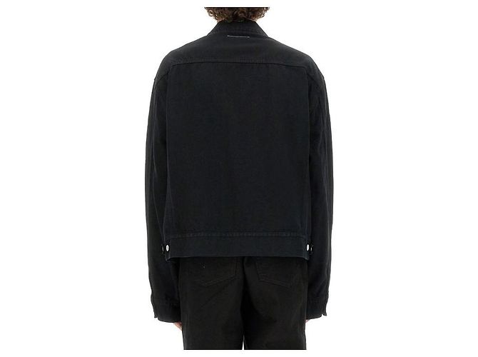 Maison Martin Margiela Maison Margiela Denim Jacket Black Cotton - view 6