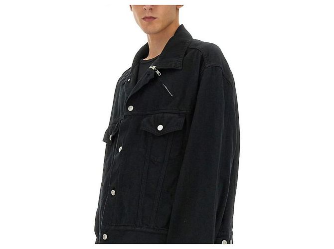 Maison Martin Margiela Maison Margiela Denim Jacket Black Cotton - view 7