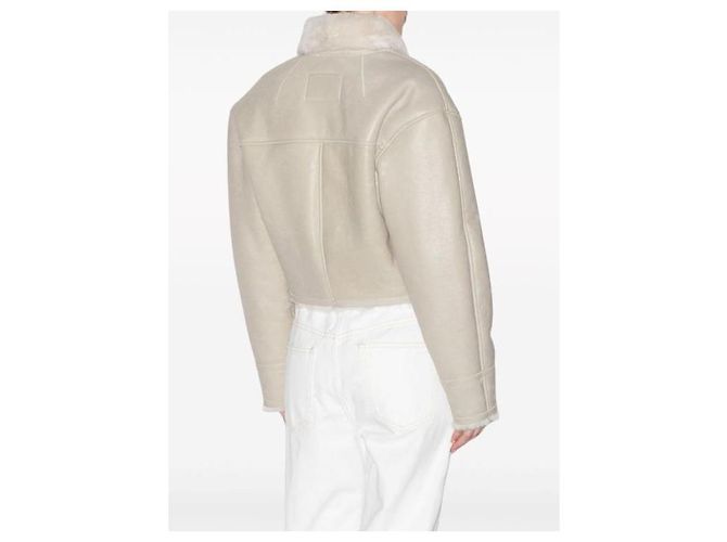 Isabel Marant Abrigo Blanco - vista 6